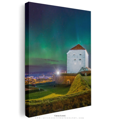 Beautiful Trondheim From Kristiansten Festning Fortress (Portrait)