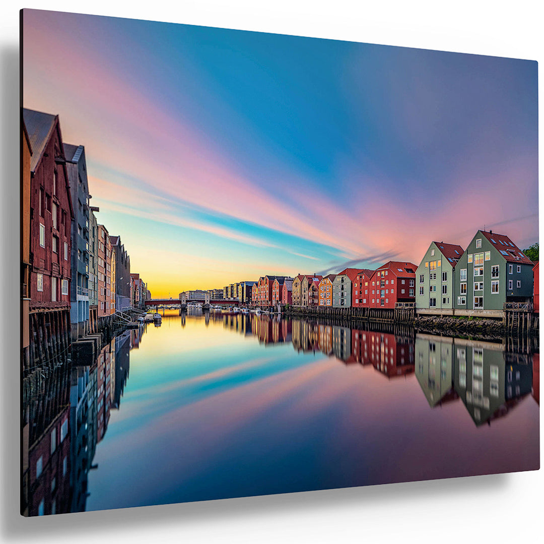 The Wonderful Summer Midnights In Trondheim Norway