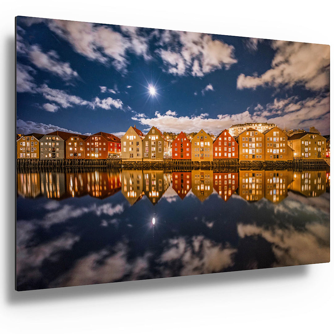 Nidelva the Beautiful Mirror of Trondheim