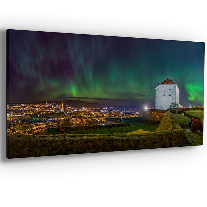 Beautiful Trondheim from Kristiansten Festning Fortress (4 sizes on Gallery Print)