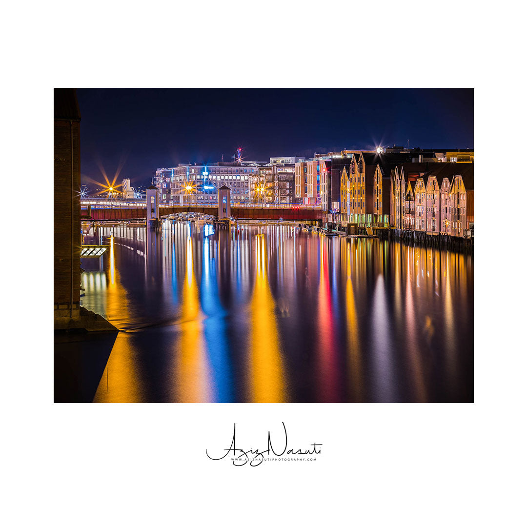 Nidelva and The Ocean of Colors (Canvas)