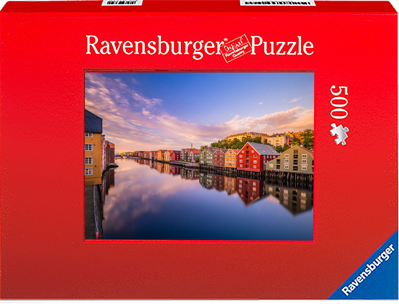 Vakre Trondheim i sommerstemning (Photo Puzzle)
