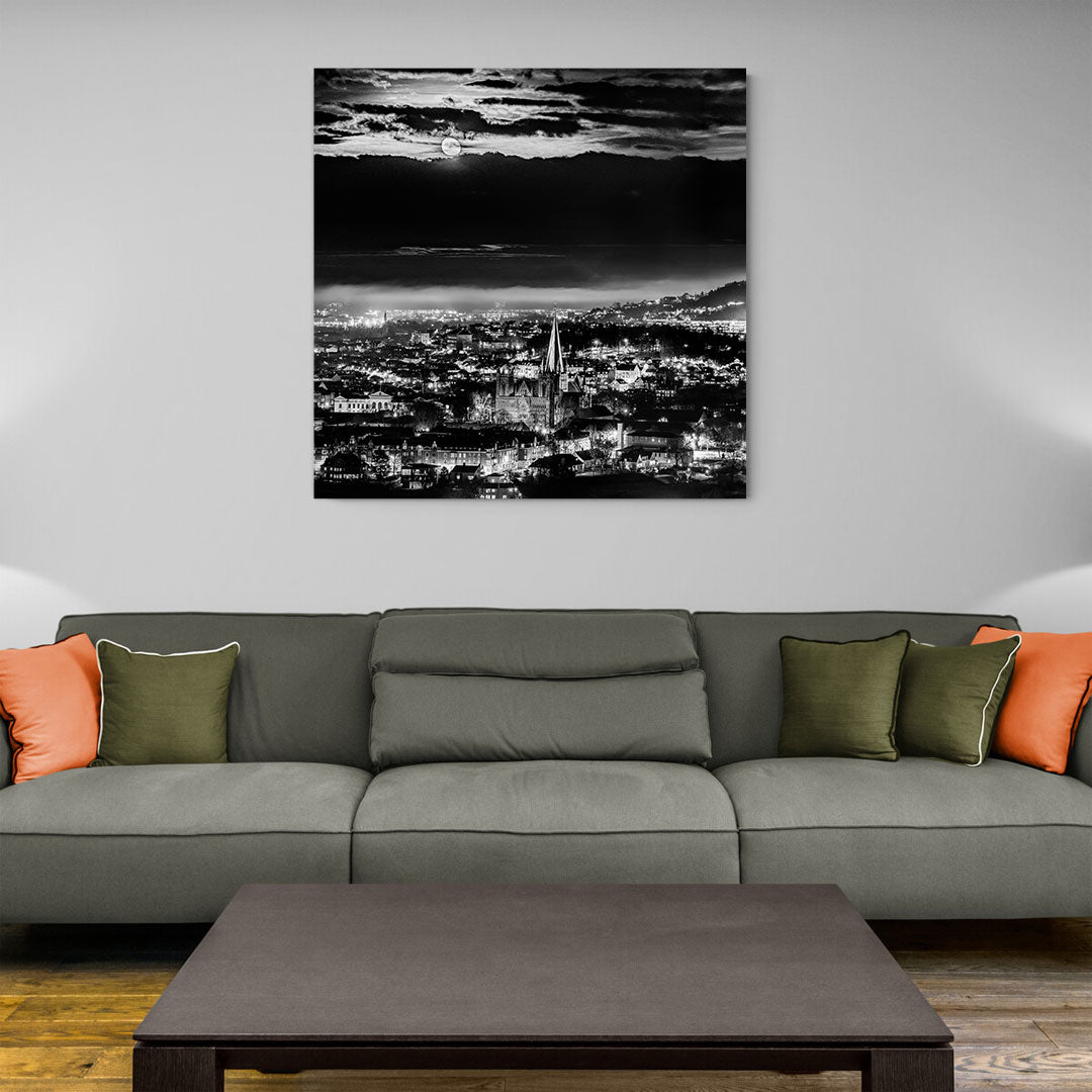 Trondheim in a dramatic atmosphere