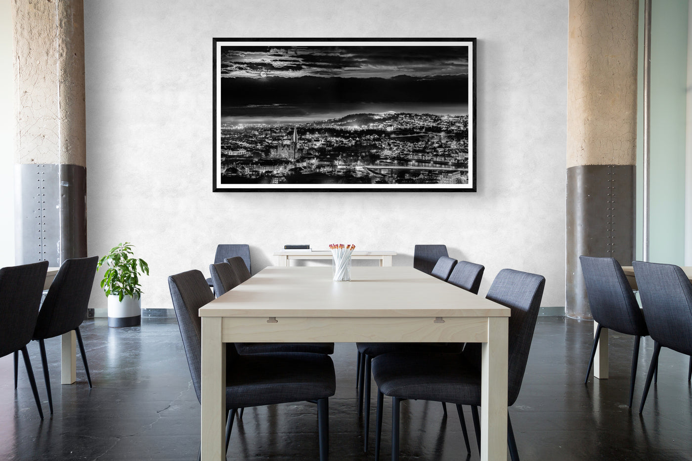 Trondheim In A Dramatic Atmosphere - AZIZ NASUTI ART GALLERY