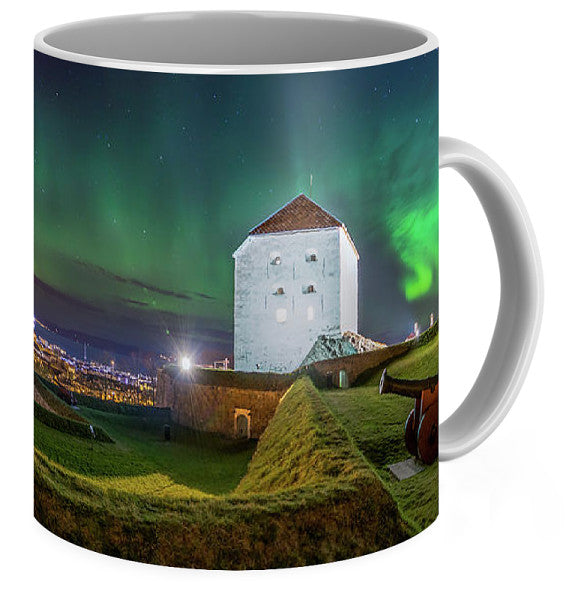 Beautiful Trondheim From Kristiansten Festning Fortress (Coffee Mug) - AZIZ NASUTI ART GALLERY