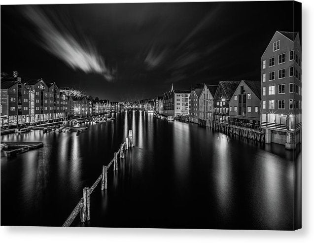 The Silver Nights Of Trondheim - AZIZ NASUTI ART GALLERY
