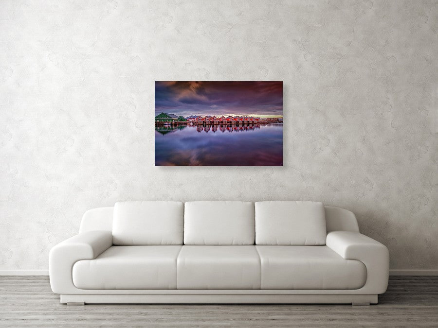 The Beautiful Svolvaer Lofoten Norway - AZIZ NASUTI ART GALLERY