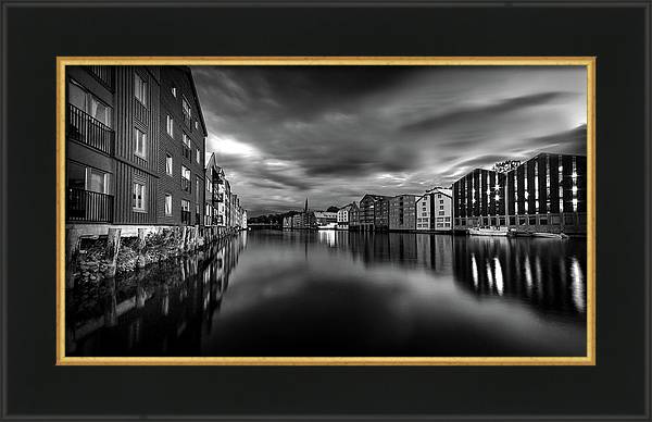 Trondheim in Black and White - AZIZ NASUTI ART GALLERY